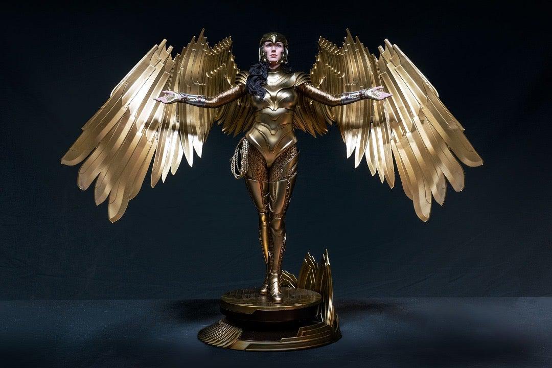 וונדר וומן פסל אקסלוסיבי מבית Queen Studios (Wonder Woman 1984 Golden Armor Edition)
