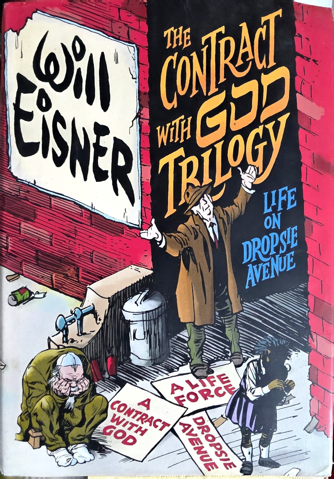 Will Eisners Contract With God Trilogy Hardcover New Printing