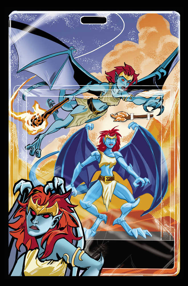 Gargoyles Dark Ages #1 Cover Q 25 Copy Action Figure Virgin