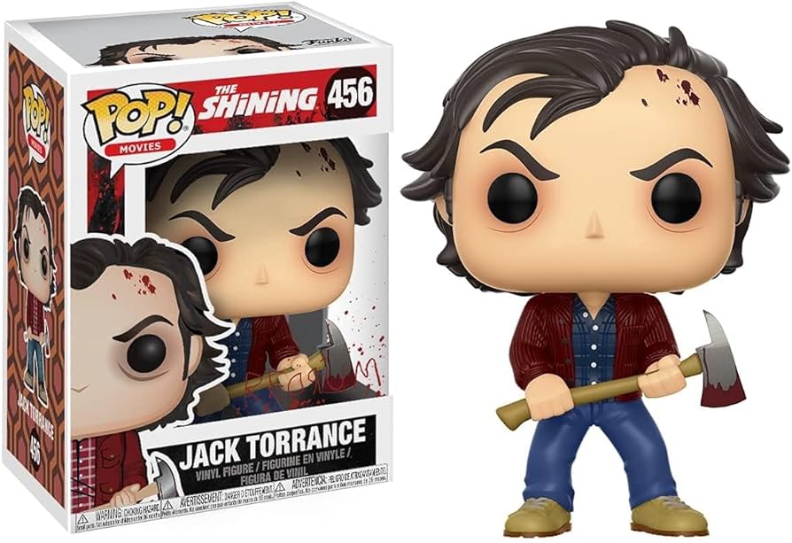 בובת פופ סרטים: הניצוץ ג'ק טורנס Funko POP! Movies: The Shining Jack Torrance #456