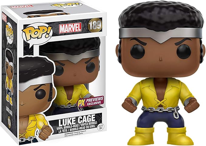 בובת פופ מארוול: לוק קייג' Funko POP! Marvel: Luke Cage PX Previews Exclusive #189