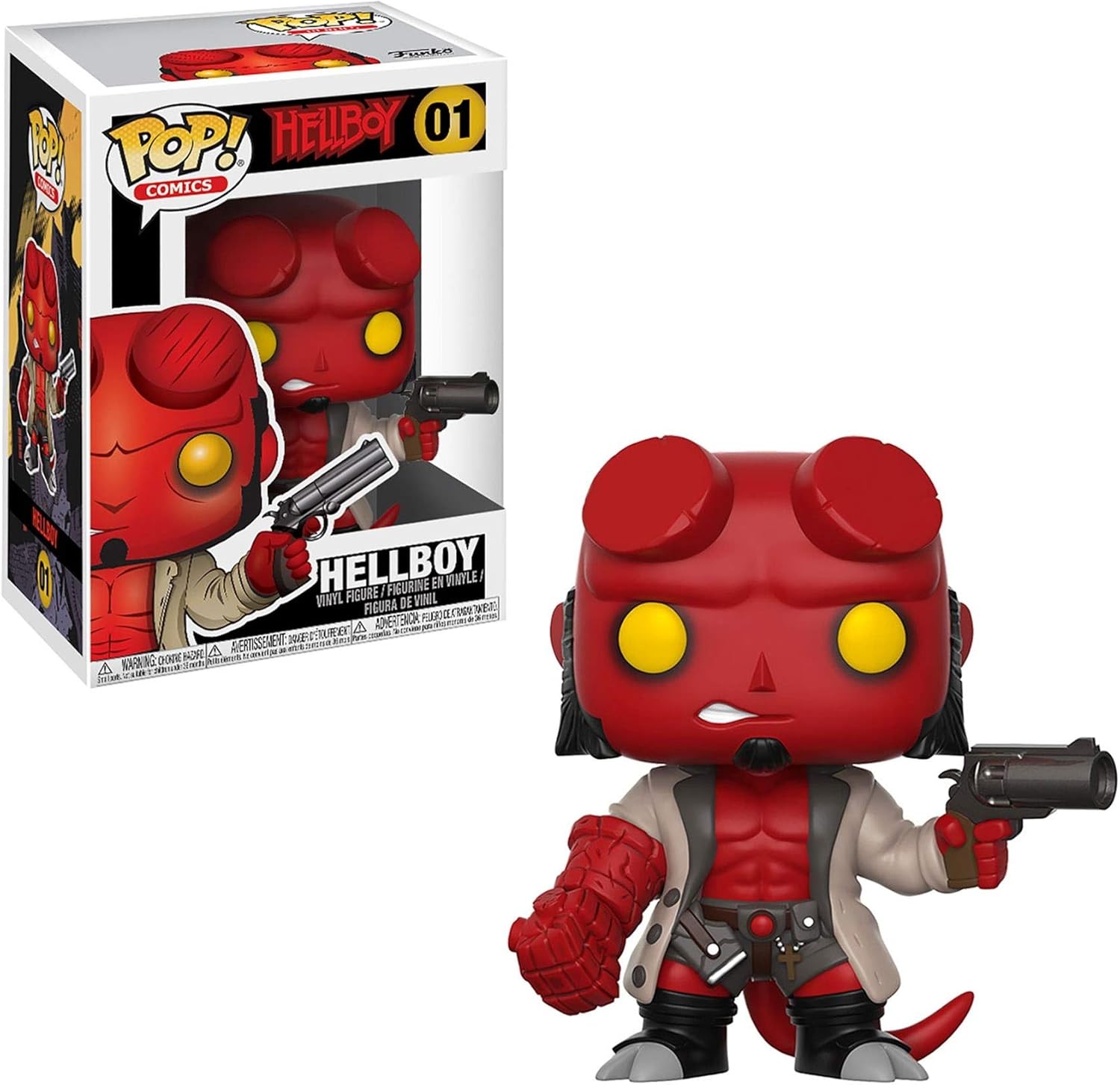 בובת פופ קומיקס: הלבוי Funko Pop! Comics: Hellboy Hellboy #01