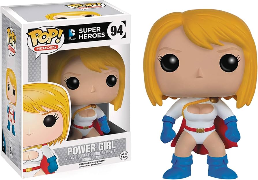 בובת פופ גיבורי על: פאוור גירל Funko POP! Heroes: Power Girl #94