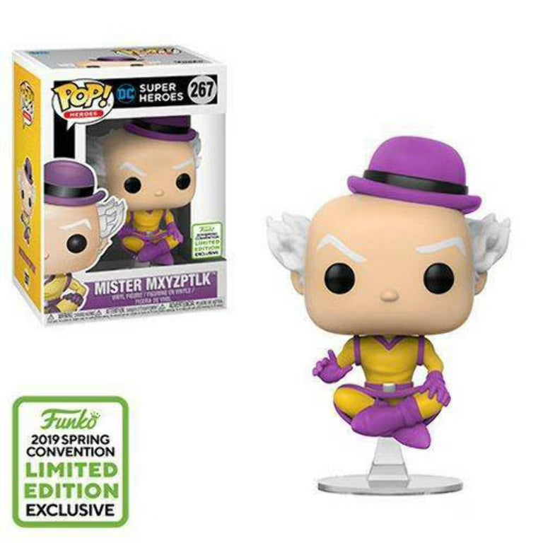 בובת פופ גיבורים: מיסטר מיקסיזפיטליק Funko POP! Heroes: DC Mister Mxyzptlk #267 Spring Convention Limited Edition Exclusive