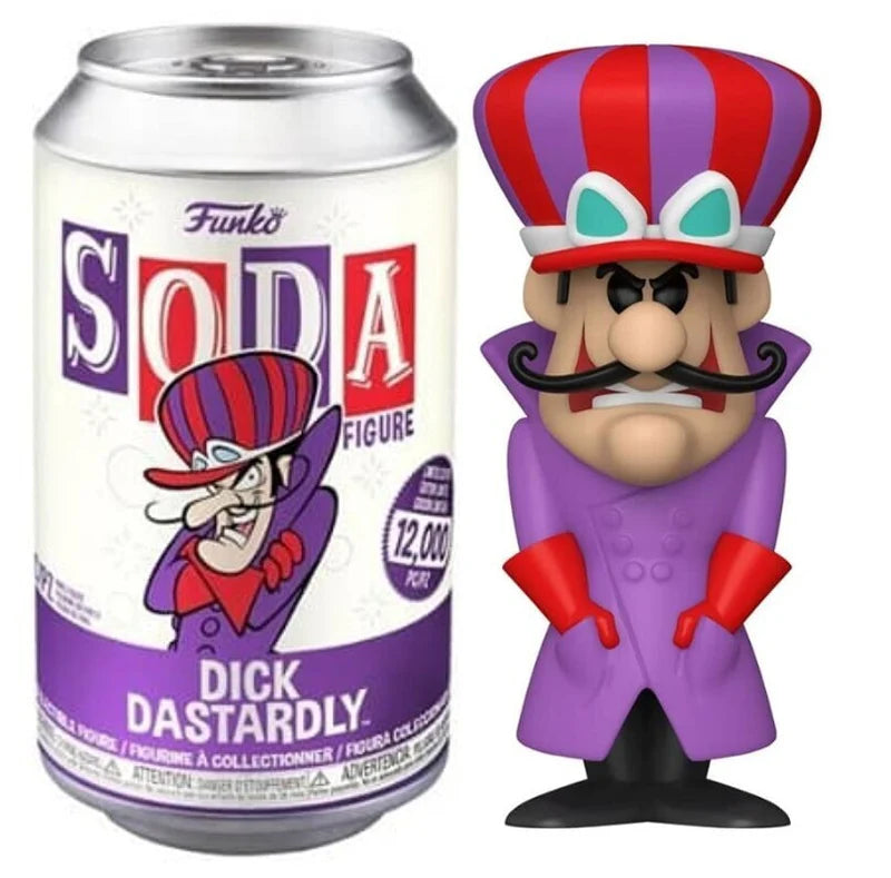סודה פופ מרוצים מטורפים: דיק דאסטארדלי Funko Soda POP! Wacky Races: Dick Dastardly