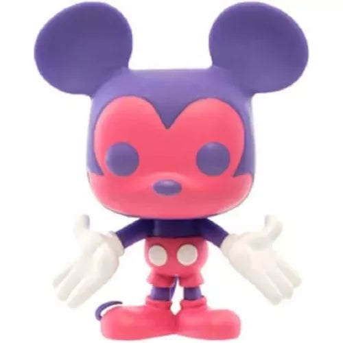 *אריזה פגומה* פופ דיסני: מיקי מאוס Funko POP! Disney: Mickey The True Original 90 Years Mickey Mouse (Pink & Purple) #01 Funko Shop Limited Edition
