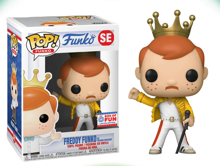 בובת פופ: פרדי פאנקו בתור פרדי מרקיורי Funko POP! Funko SE: Freddy Funko as Freddie Mercury Limited Edition