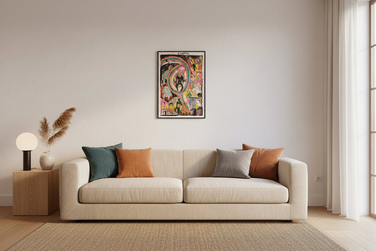 "דודסקאדן" (Dodes’ka-den) פוסטר קולנוע יפני מקורי גודל B2