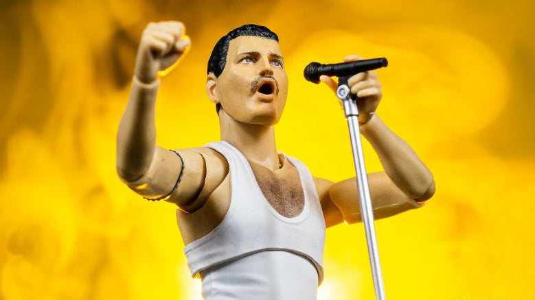 קווין S.H.Figuarts פרדי מרקיורי גרסת Live Aid