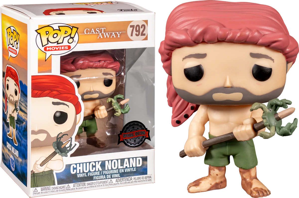 בובת פופ מהסרטים: להתחיל מחדש Funko POP! Movies: Cast Away Chuck Noland #792 Special Edition