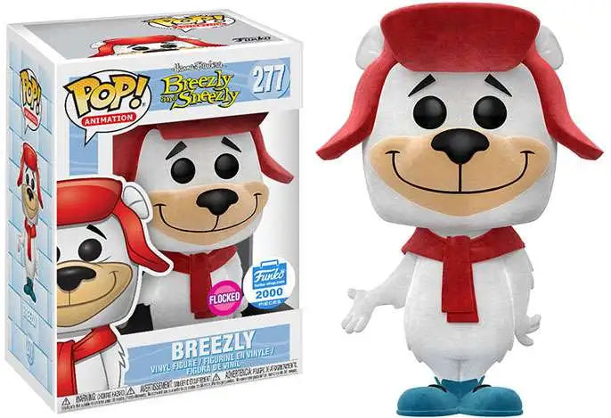 בובת פופ אנימציה: בריזלי וסניזלי בריזלי Funko POP! Animation: Breezly and Sneezly Breezly #277 Funko Shop Flocked Exclusive