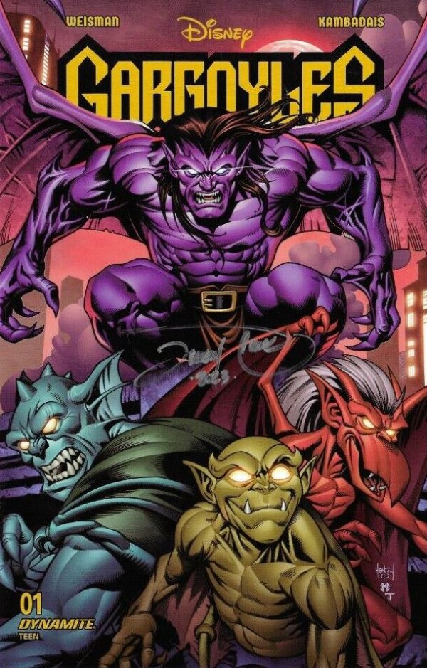 Gargoyles #1 Altered Reality Entertainment Eric Henson & Jeremy Clark Variant Signed by Jeremy Clark