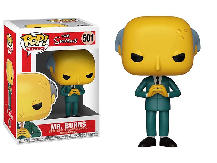 בובת פופ טלוויזיה: מר ברנס Funko POP! Television: The Simpsons Mr. Burns #501