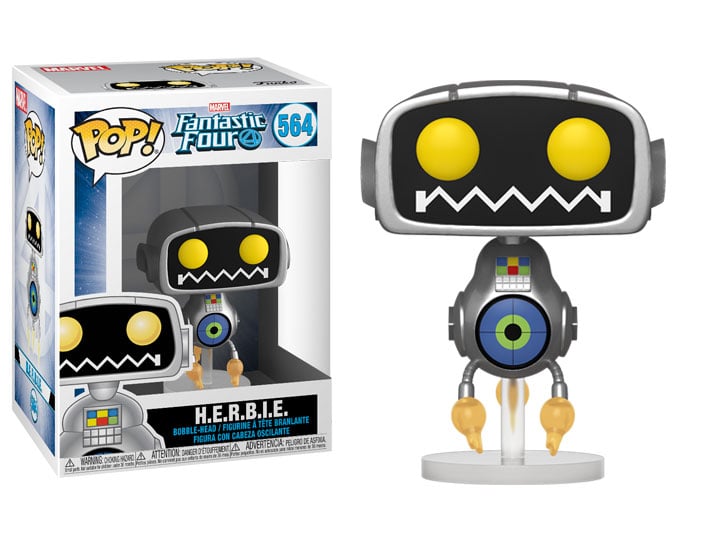 בובת פופ מארוול: ארבעת המופלאים הרבי Funko Pop! Marvel: Fantastic Four H.E.R.B.I.E. #564