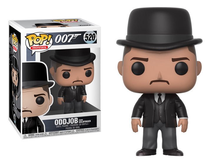 בובת פופ סרטים: ג'יימס בונד אודג'וב Funko POP! Movies: 007 Oddjob #520 (Goldfinger)