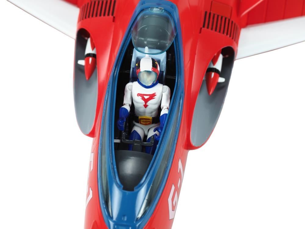 Gatchaman רכב G-2 Eagle Sharp עם קן הנשר בקנה מידה 1/24