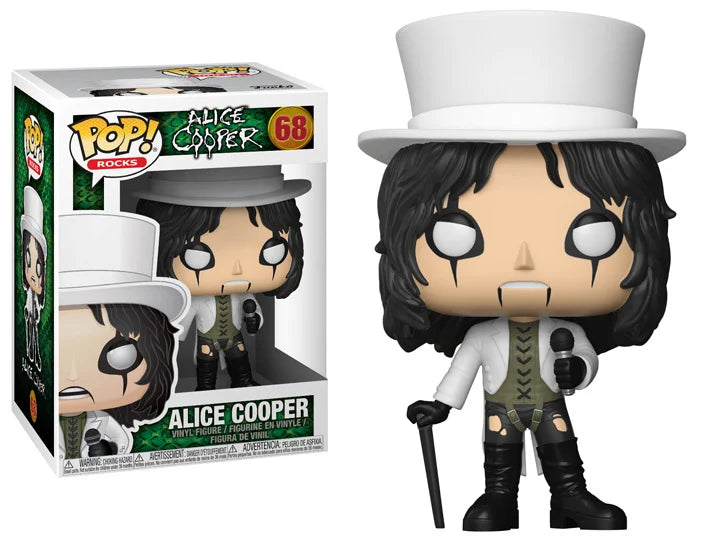 בובת פופ מוזיקה: אליס קופר Funko POP! Rocks: Alice Cooper #68