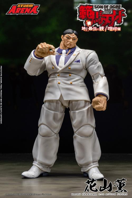 Baki Hanma: Son of Ogre אקשן פיגר קאורו הנאיאמה מסדרת Storm Arena בקנה מידה 1/12