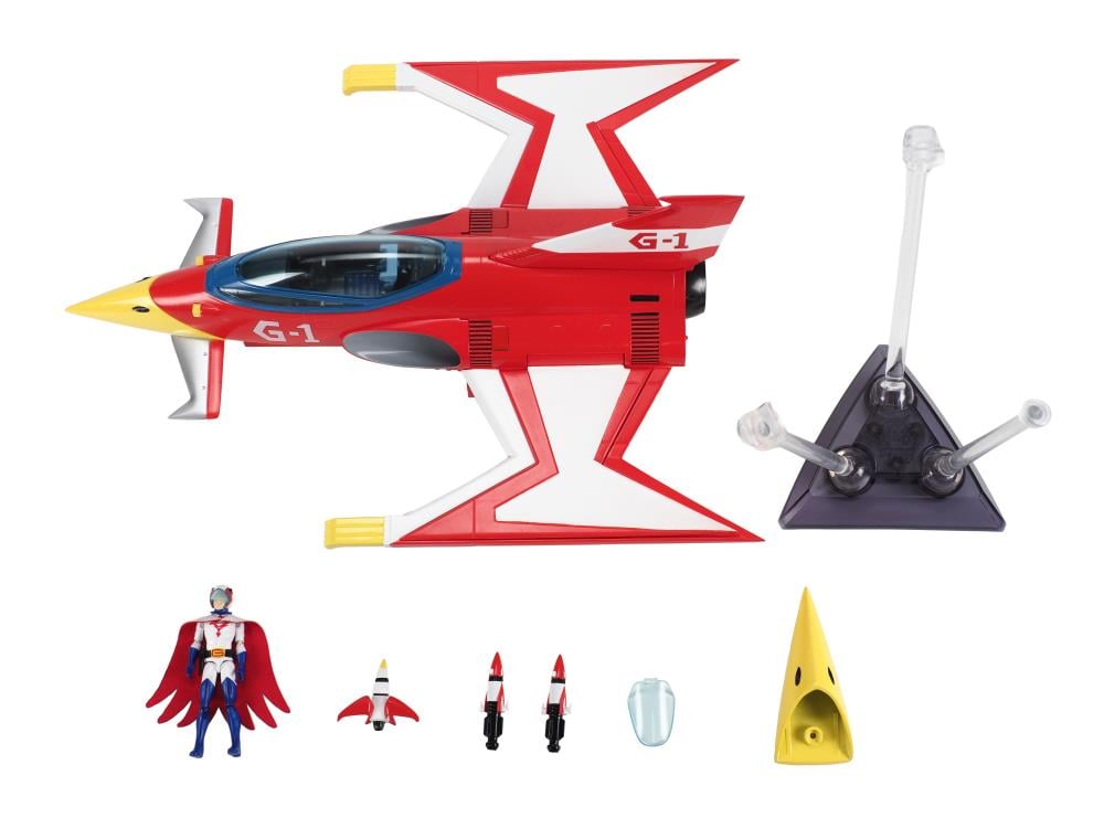 Gatchaman רכב G-2 Eagle Sharp עם קן הנשר בקנה מידה 1/24