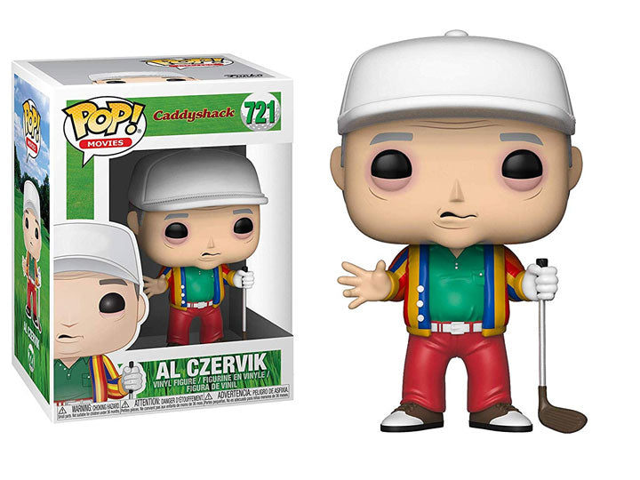 בובת פופ סרטים: מהומה במועדון אל צ'רביק Funko POP! Movies: Caddyshack Al Czervik #721