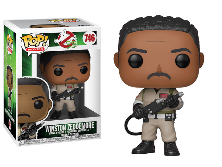 בובת פופ סרטים: מכסחי השדים וינסטון זדמור Funko POP! Movies: Ghostbusters Winston Zeddemore #746