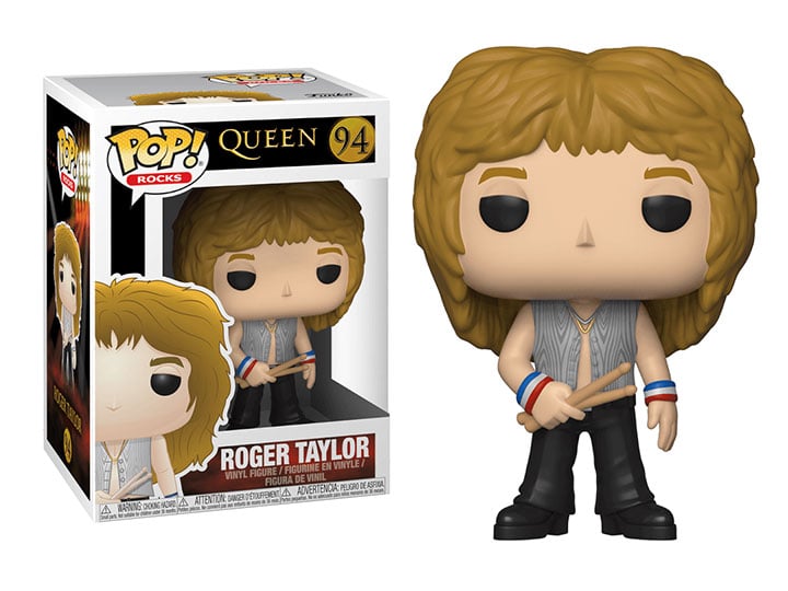 בובת פופ מוזיקה: קווין רוג'ר טיילור Funko POP! Rocks: Queen Roger Taylor #94