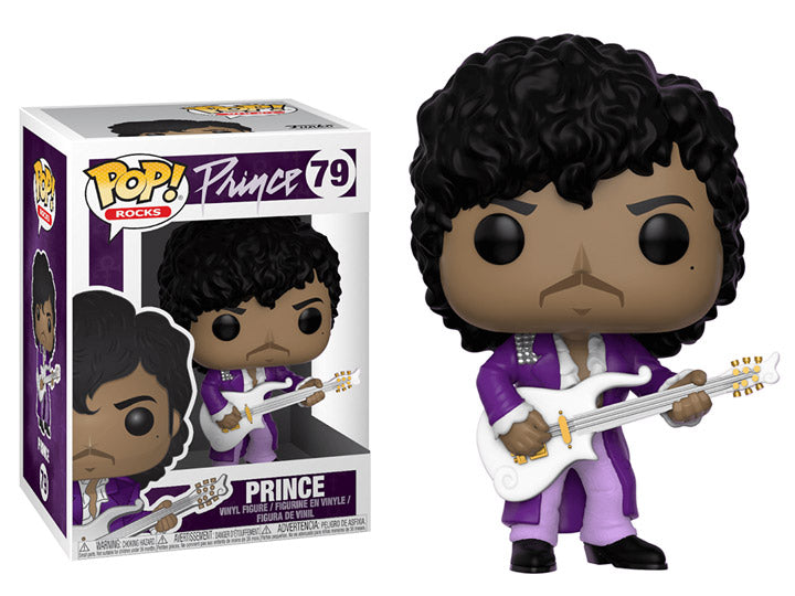 בובת פופ מוזיקה: פרינס גשם סגול Funko POP! Rocks: Prince Purple Rain #79