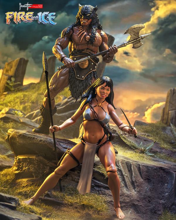 אש וקרח אקשן פיגר טיגרה (Fire and Ice ICON Collectibles Teegra Ver. 2) בקנה מידה 1/12