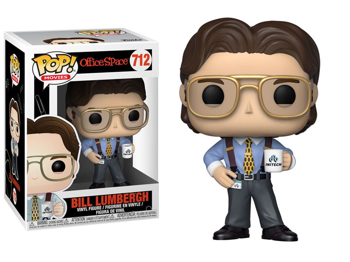 בובת פופ סרטים: מהומה במשרד ביל למברג Funko Pop! Movies: Office Space Bill Lumbergh #712
