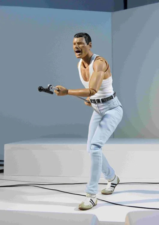 קווין S.H.Figuarts פרדי מרקיורי גרסת Live Aid