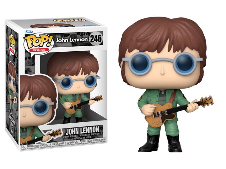 בובת פופ מוזיקה: ג'ון לנון במעיל צבאי Funko POP! Rocks: John Lennon (Military Jacket)