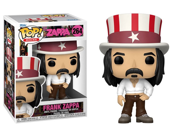 בובת פופ מוזיקה: פרנק זאפה Funko POP! Rocks: Frank Zappa #264