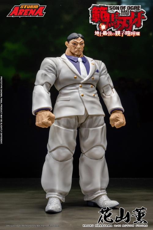 Baki Hanma: Son of Ogre אקשן פיגר קאורו הנאיאמה מסדרת Storm Arena בקנה מידה 1/12