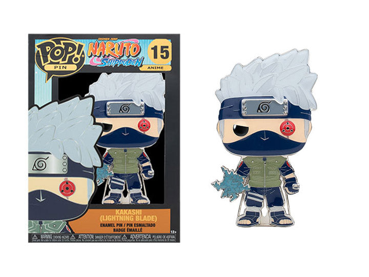 סיכת פופ נארוטו: קאקאשי האטאקה (צ'ידורי) Funko POP! Pins: Naruto Kakashi Hatake (Lightning Blade) #15