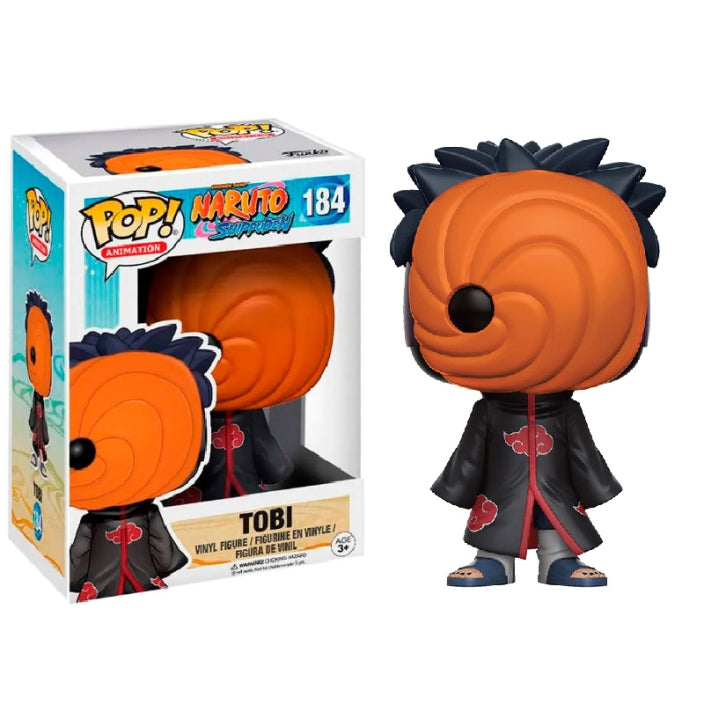 בובת פופ אנימציה: נארוטו שיפודן טובי Funko POP! Animation: Naruto: Shippuden Tobi #184
