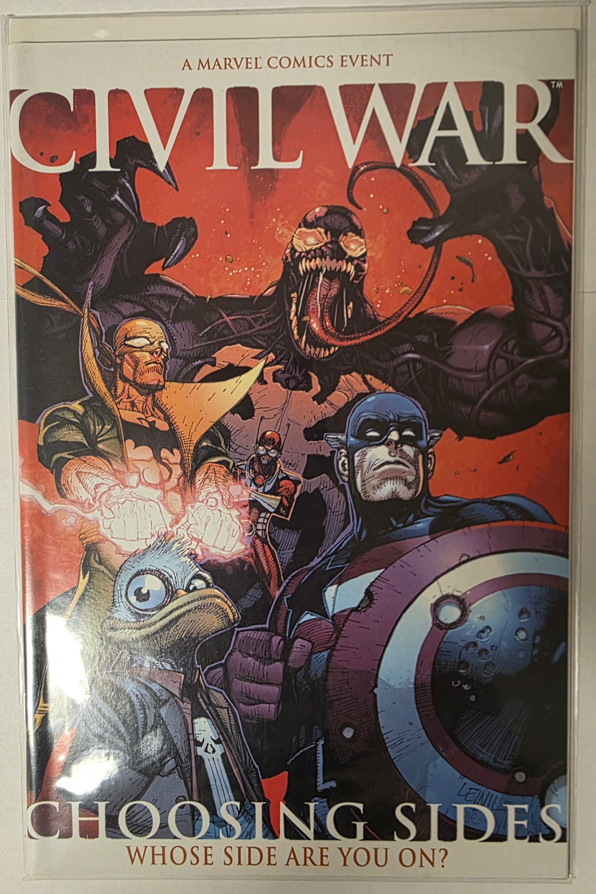 Civil War: Choosing Sides #1 Cover A