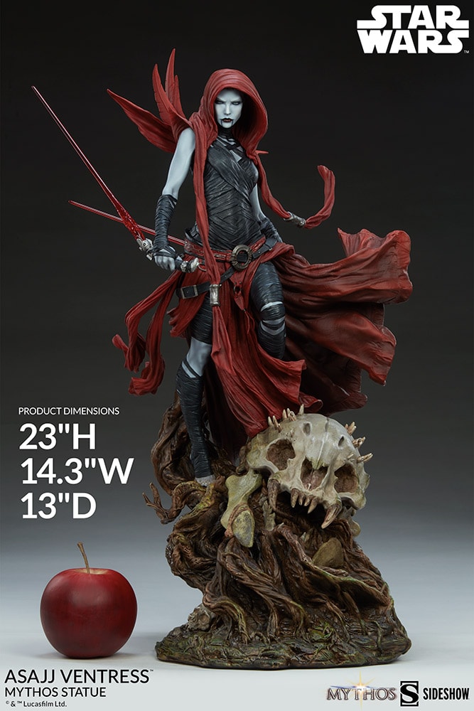 אסאז' וונטרס פסל מיתוס מבית Sideshow Collectibles (Asajj Ventress Mythos)