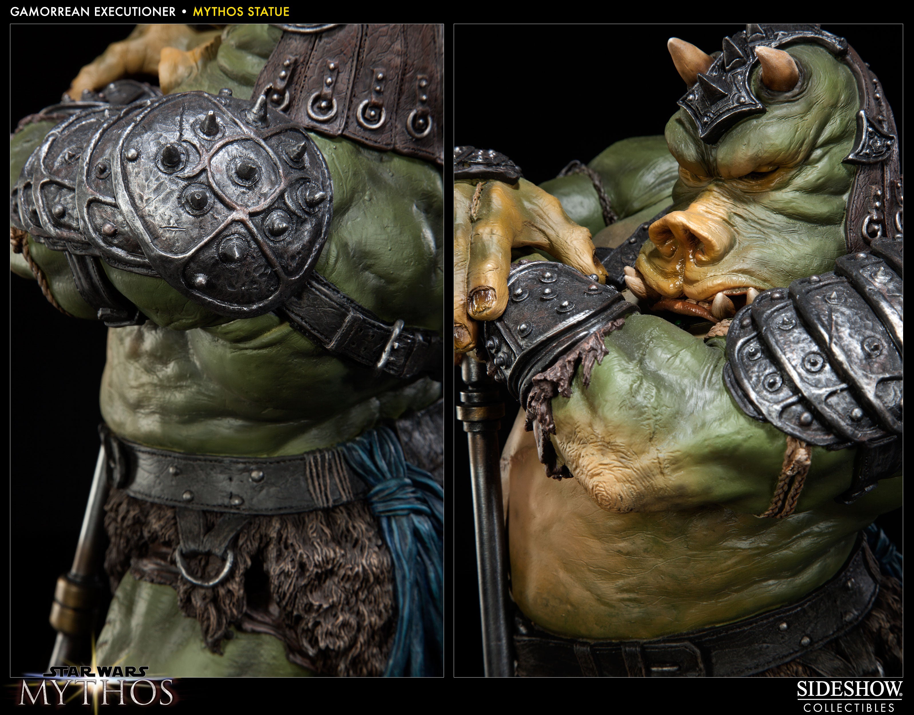 התליין הגמוריאני פסל מיתוס מבית Sideshow Collectibles (Gamorrean Executioner Mythos)