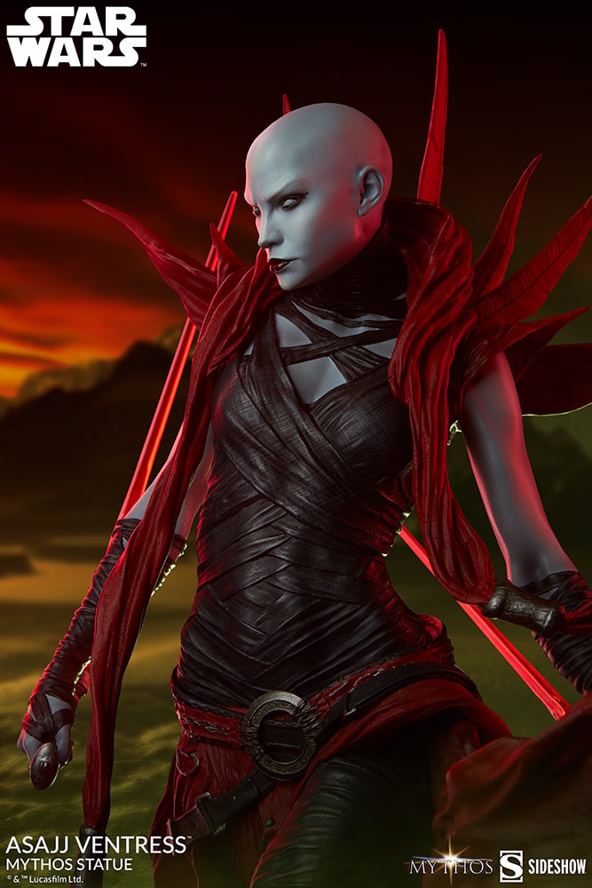 אסאז' וונטרס פסל מיתוס מבית Sideshow Collectibles (Asajj Ventress Mythos)