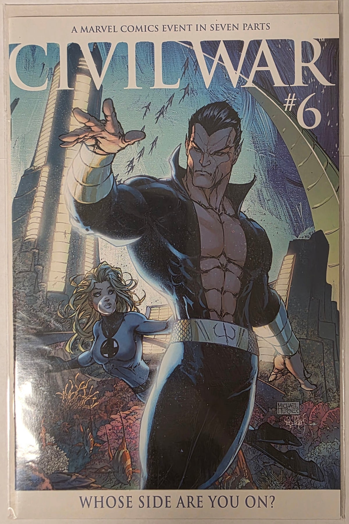Civil War #6B 1:16 Variant (Michael Turner)