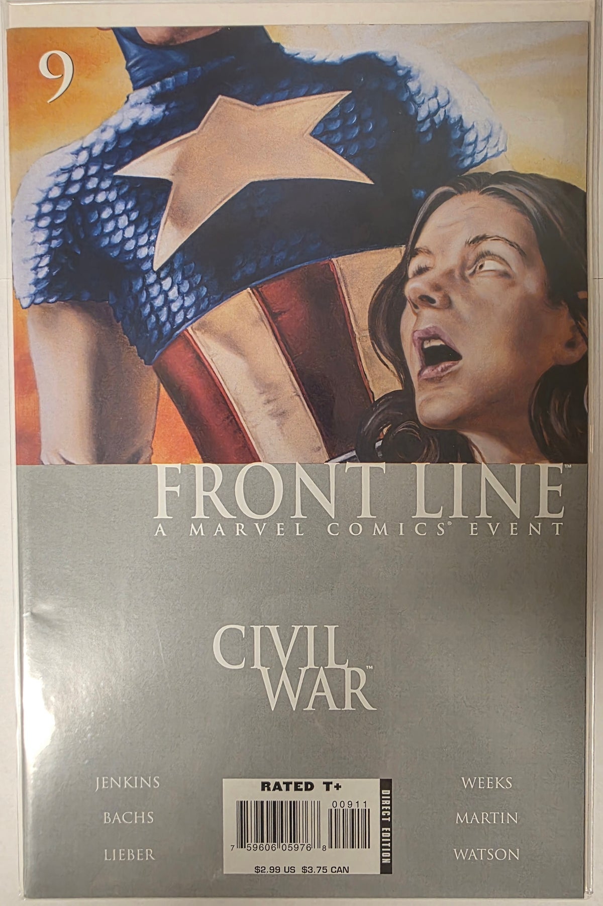 Civil War: Front Line #9 Cover A (Watson)