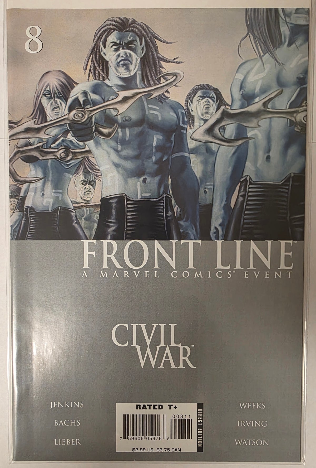 Civil War: Front Line #8 Cover A (Watson)