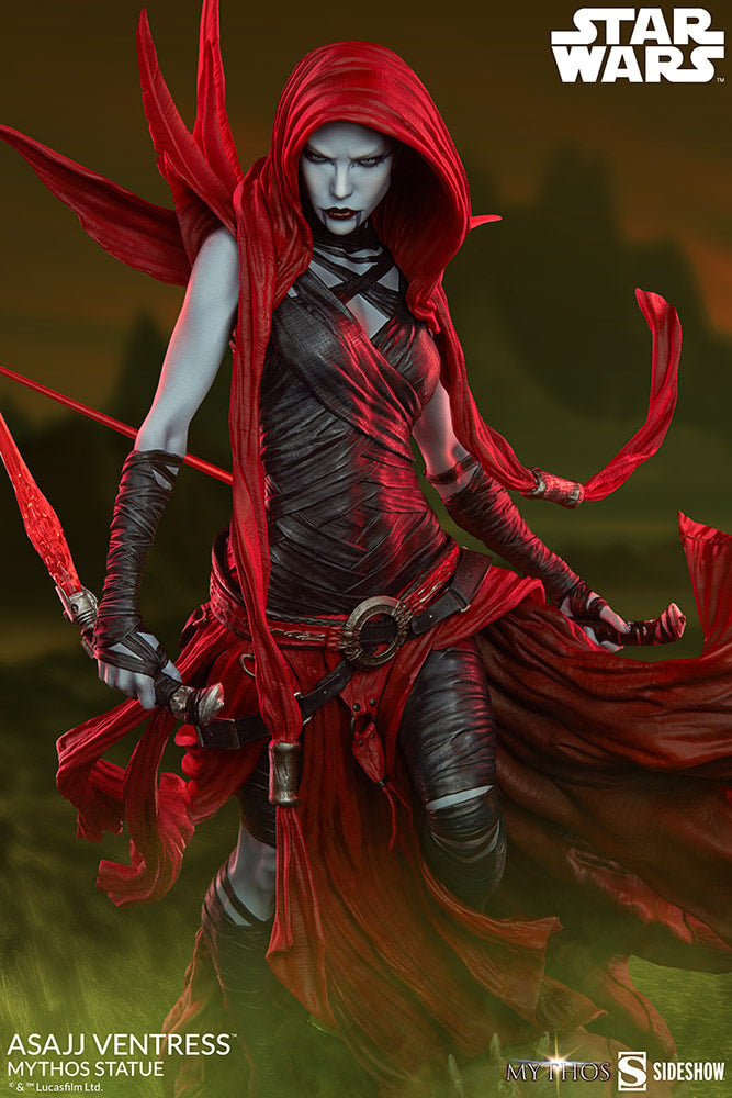 אסאז' וונטרס פסל מיתוס מבית Sideshow Collectibles (Asajj Ventress Mythos)