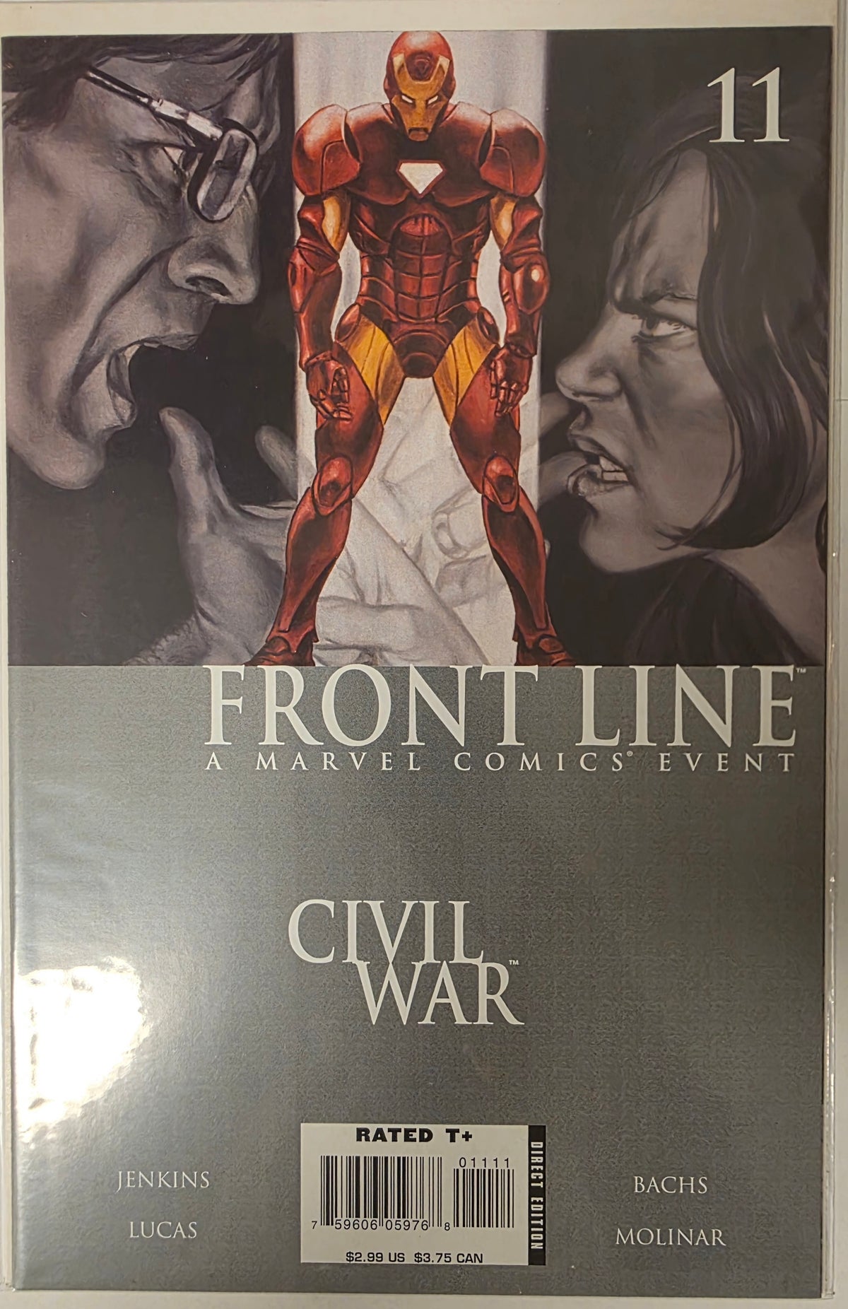 Civil War: Front Line #11 Cover A (Watson)
