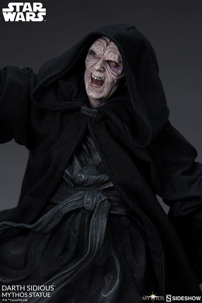 דארת’ סידיוס פסל מיתוס מבית Sideshow Collectibles (Darth Sidious Mythos)