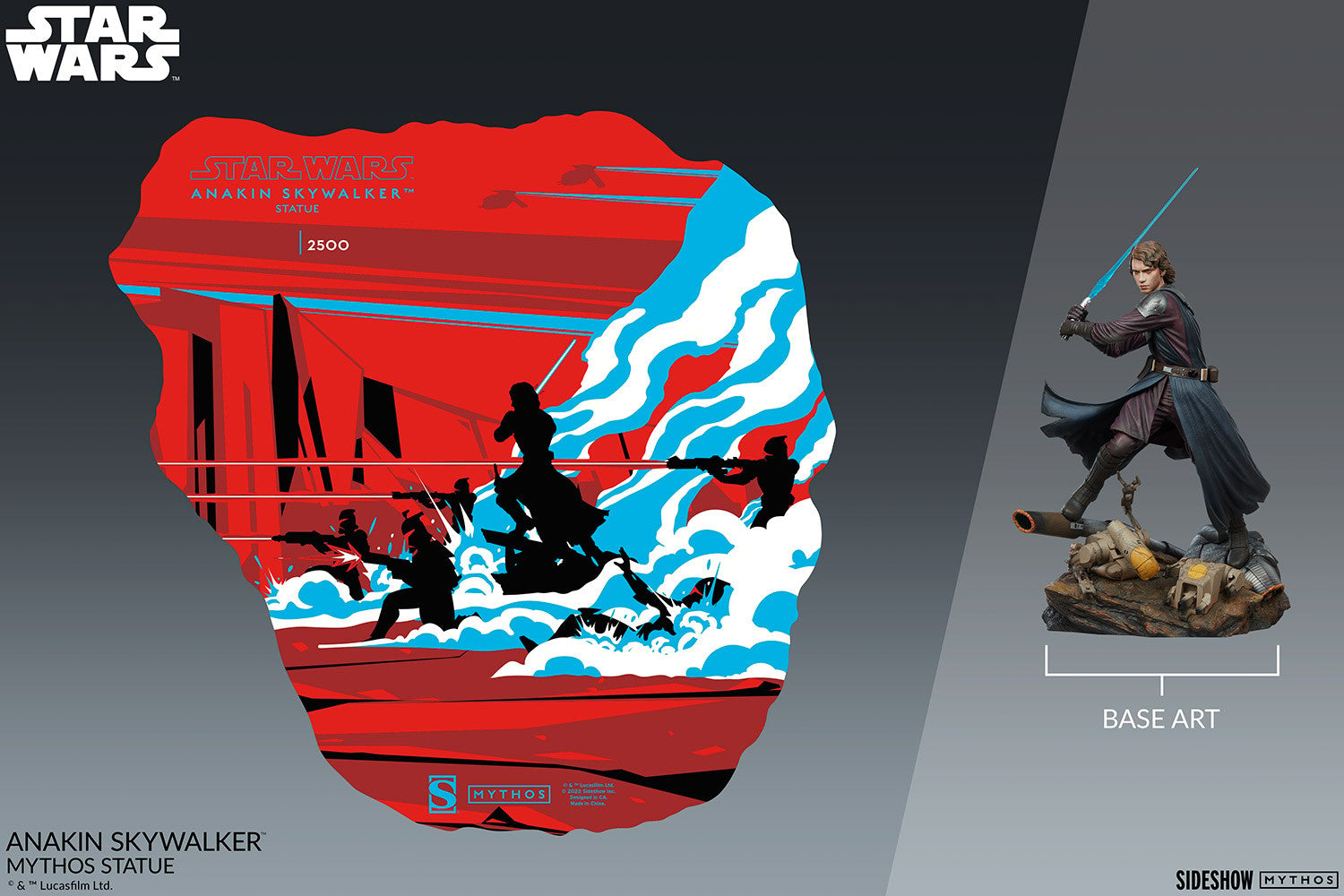 אנאקין סקייווקר פסל מיתוס מבית Sideshow Collectibles (Anakin Skywalker Mythos)