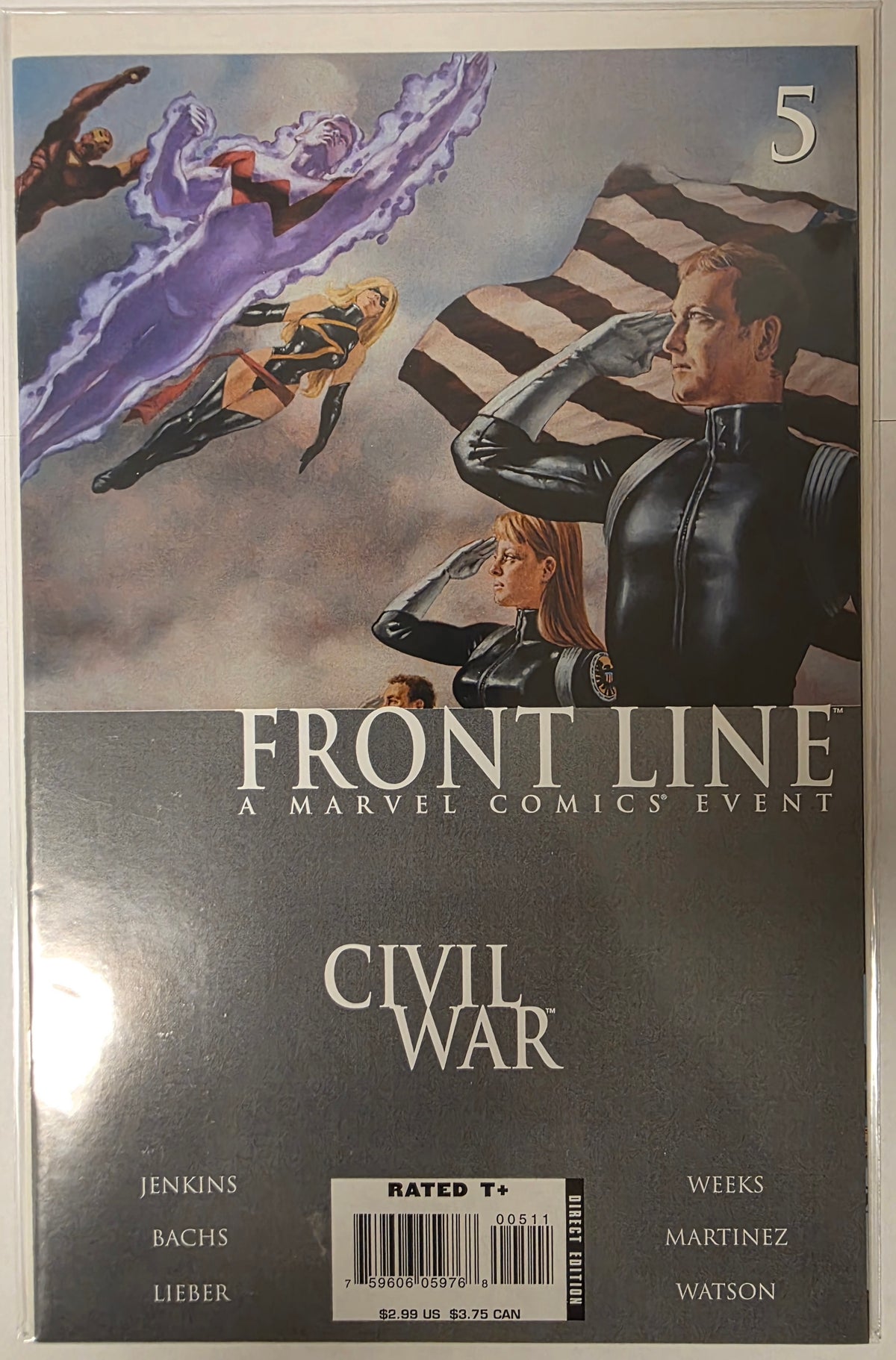 Civil War: Front Line #5 Cover A (Watson)