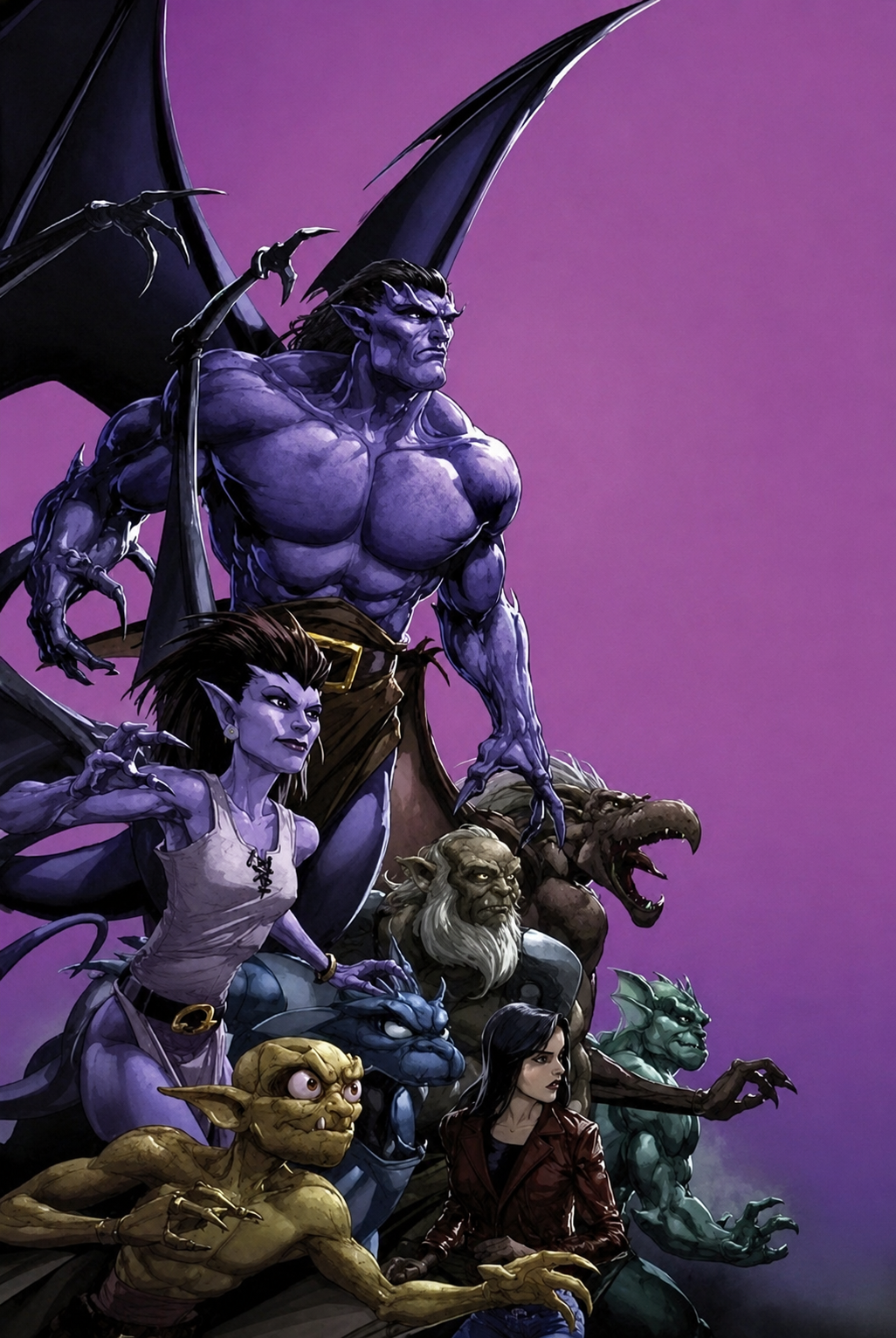 GARGOYLES #1 CLAYTON CRAIN VIRGIN VARIANT LIMITED TO 500