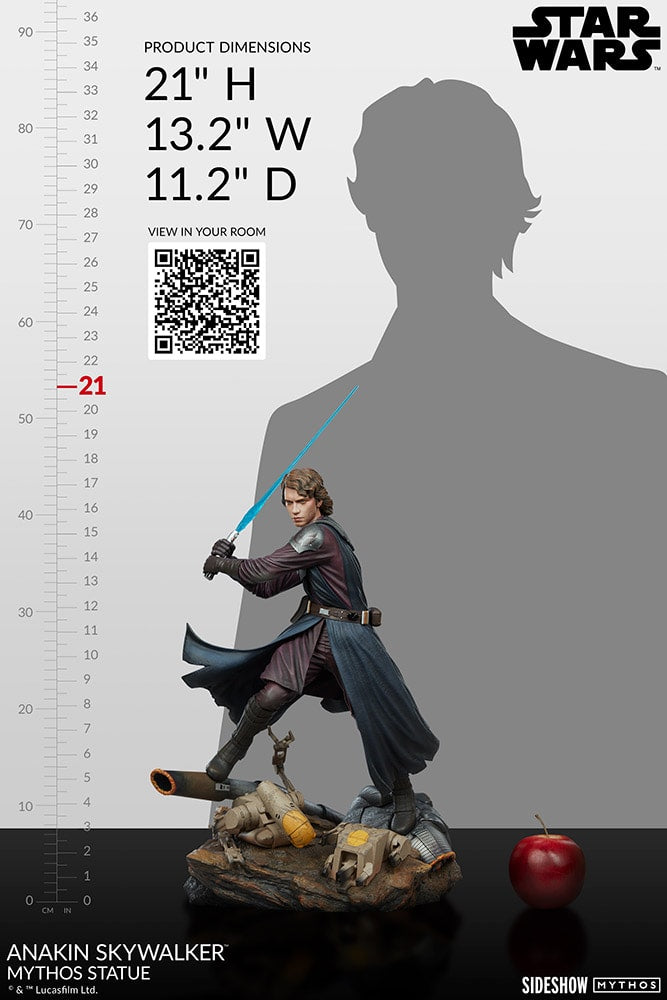 אנאקין סקייווקר פסל מיתוס מבית Sideshow Collectibles (Anakin Skywalker Mythos)