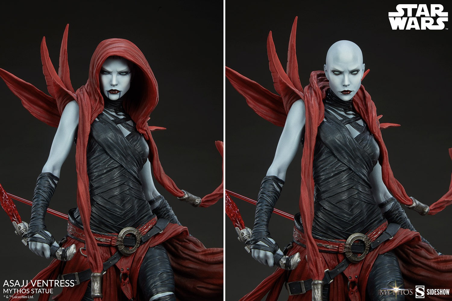 אסאז' וונטרס פסל מיתוס מבית Sideshow Collectibles (Asajj Ventress Mythos)